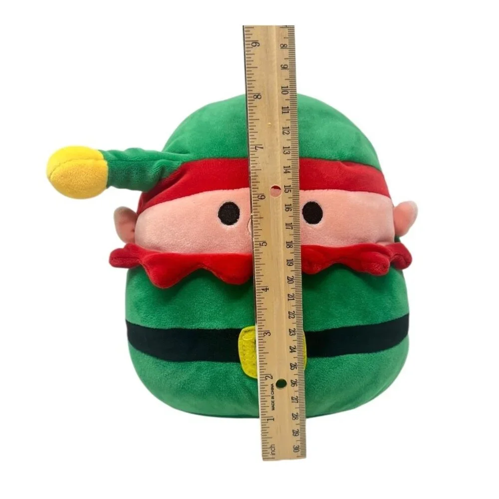 Squishmallows Elf Stuffed Plush Toy Christmas Edition Soft Cuddly Holiday - Picture 9 of 10
